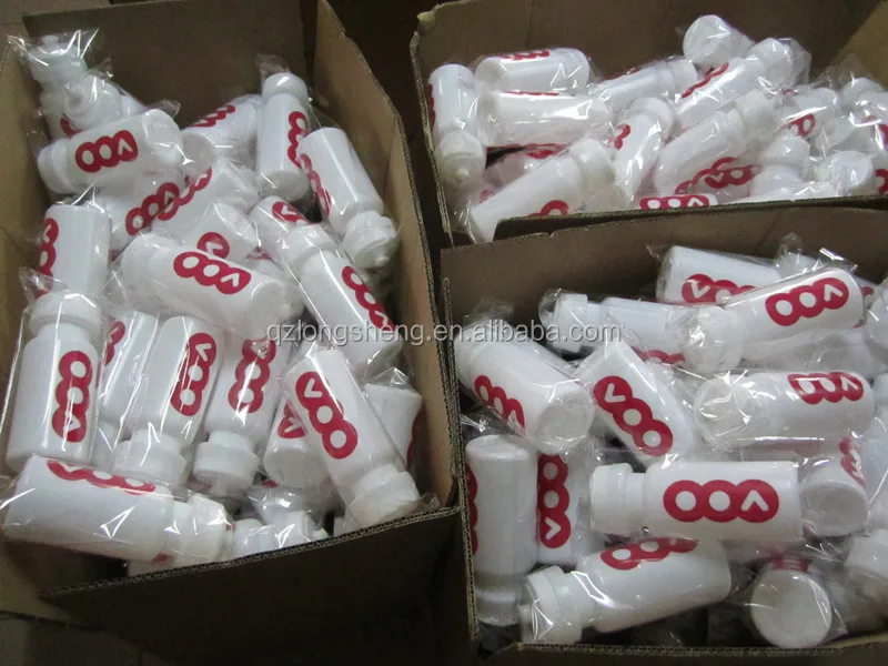 Flat 600ml Sport Plastic Water Bottle