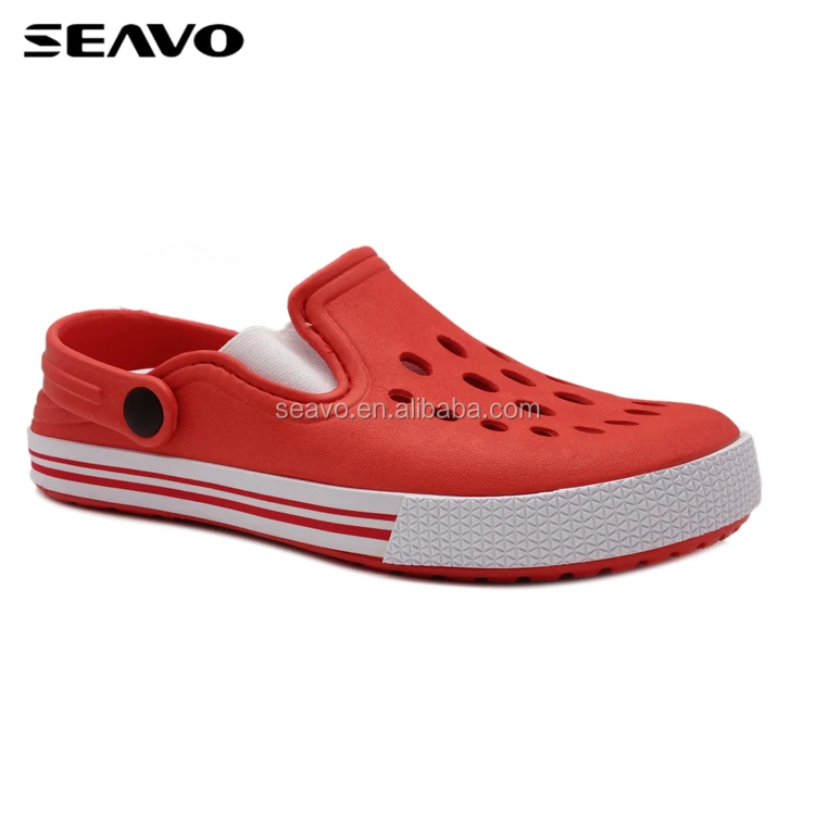 
SEAVO red eva clogs for women 