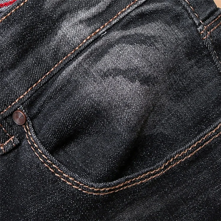 
Classic slim fit long jeans for man good quality high cotton of fabric trousers customized by OEM 