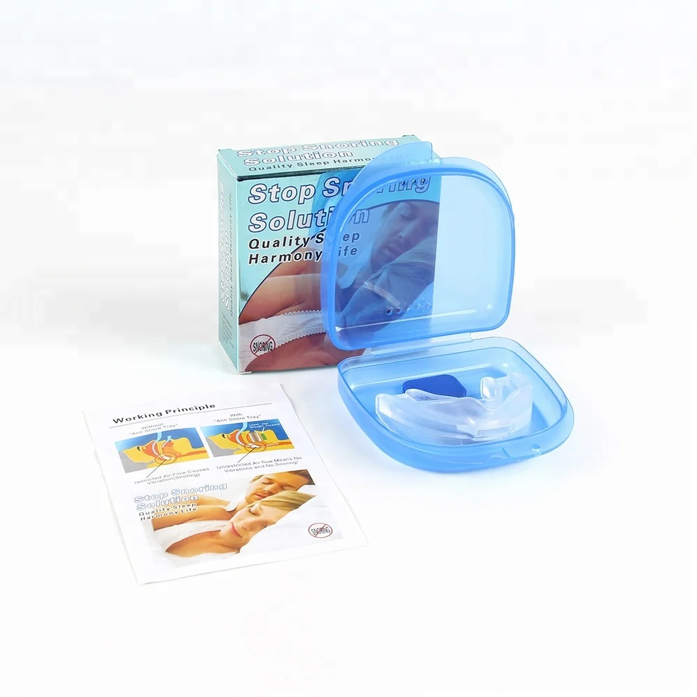 New Products OEM Silicone Anti Snoring Device Snoring Solution Anti Snore Mouth Guard
