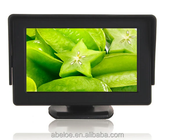 4.3 дюймов цветной TFT LCD монитора автомобиля малый размер безопасности cctv