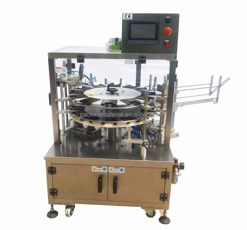 Multi Functional Semi Automatic Cartoning Machine for bottle soft tube blister, Carton Box Packing Machine
