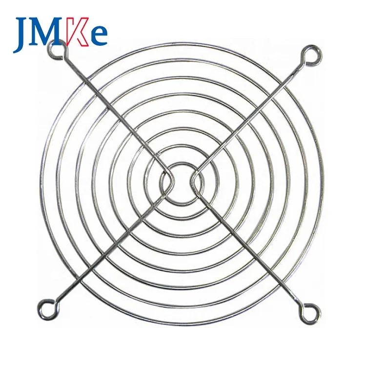 JMKE Hot Sale AC DC Metal Fan Guard filter fan guard 92mm Grille Guard