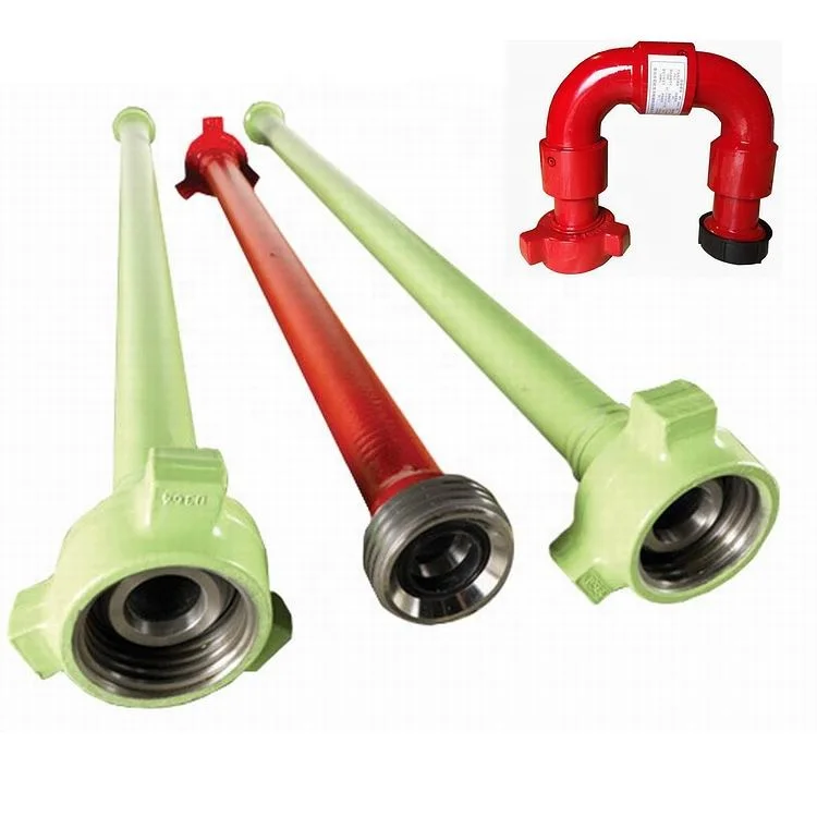 API 16C High pressure weco integral pup joint /Long radius annular pipe manifold