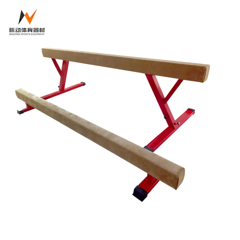 Home adjustable gymnastics training equipment balance beam for sale