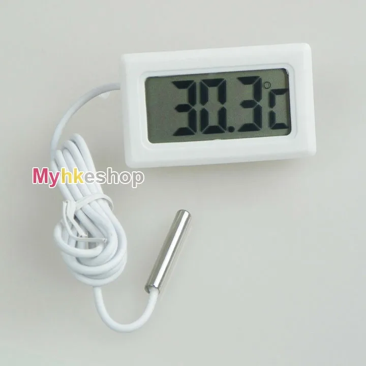 Mini LCD Digital Thermometer Refrigerator Freezer Fridge Thermometer