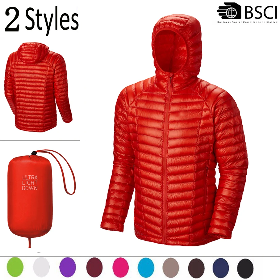 JACKETOWN Cheap Wholesale Red Winter Custom European New Style Men Goose Down Jacket
