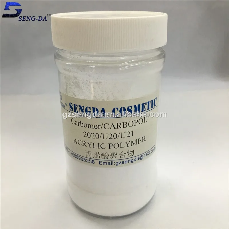 Cosmetic material Carbopol 2020/ Carbomer powder for trickerner
