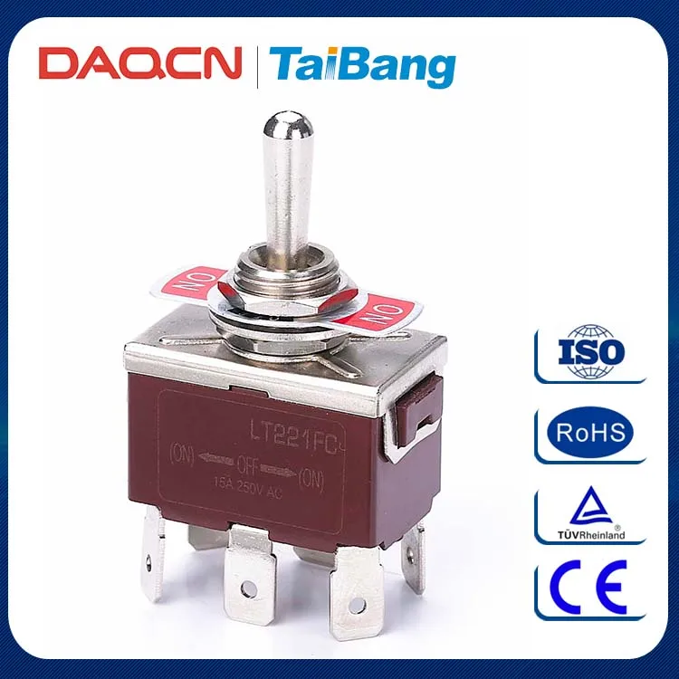 DAQCN Новый Дизайн Популярной Модели Micro Пластиковые Мини Тумблер 3A 250VAC