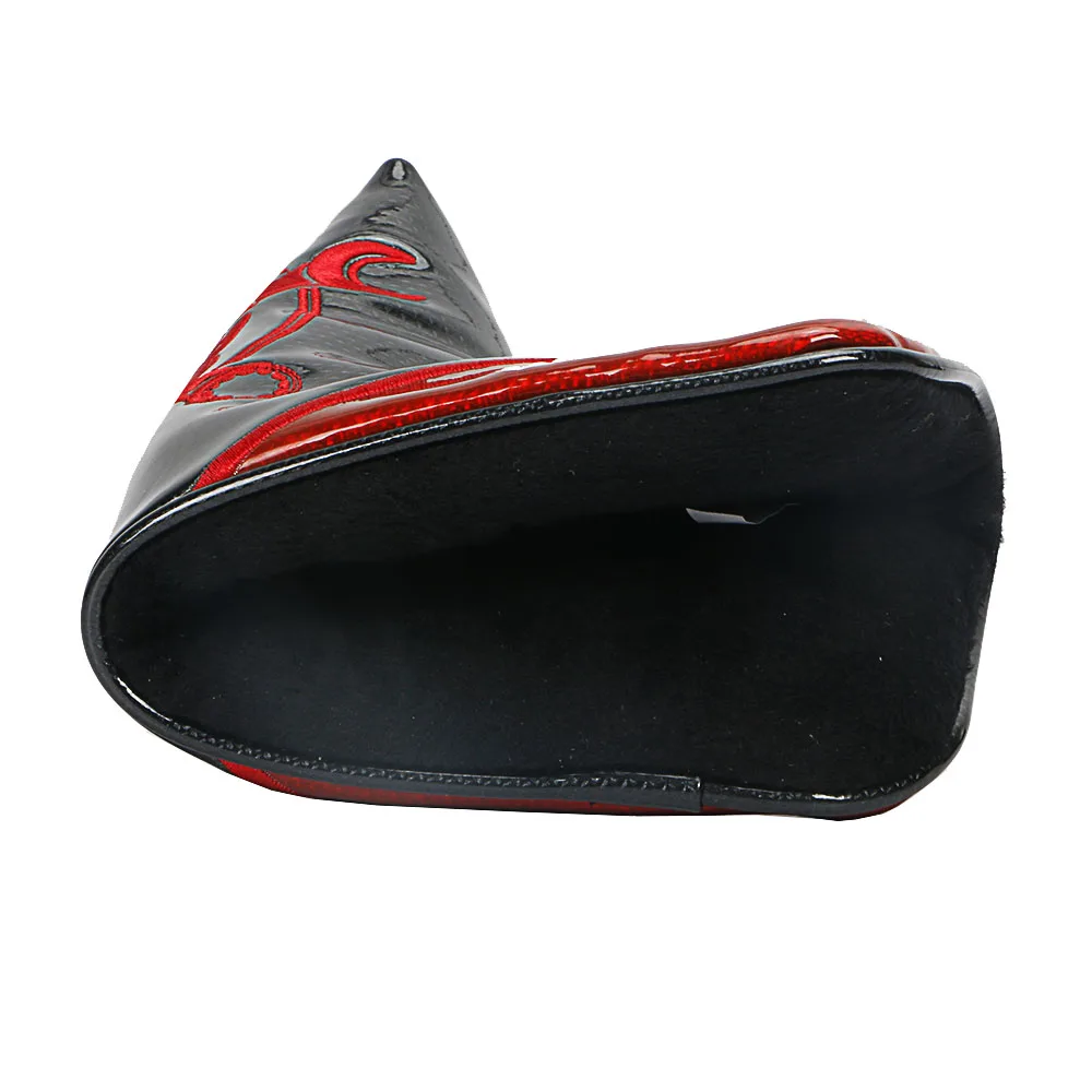 NEW PU Leather Protect Headcover Head Cover Golf Blade Cover Golf Accessories Golf Putter Cover Custom Logo Bright PU 0.15kg