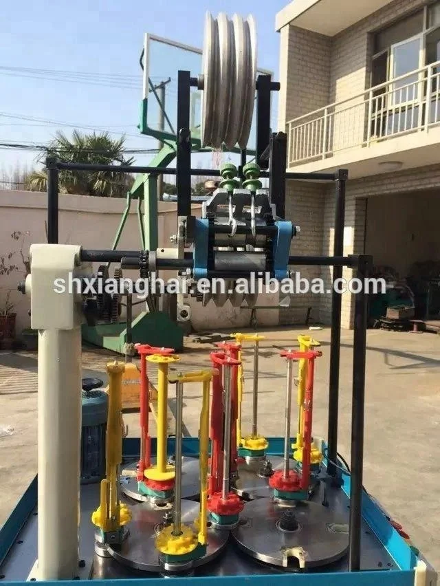 pet leash dog nylon twisted rope making machine