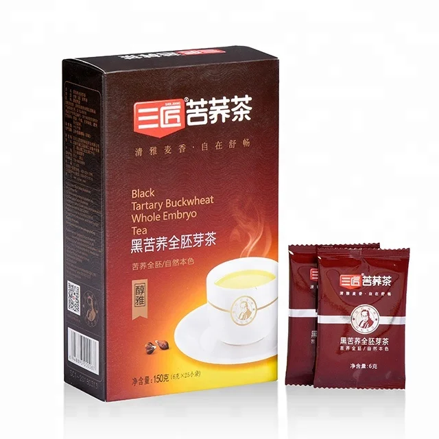 Sanjiang 100% nature Black Whole-embryo Bitter Tartary Buckeheat Tea