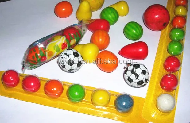 
ball type bubble gum making machine 