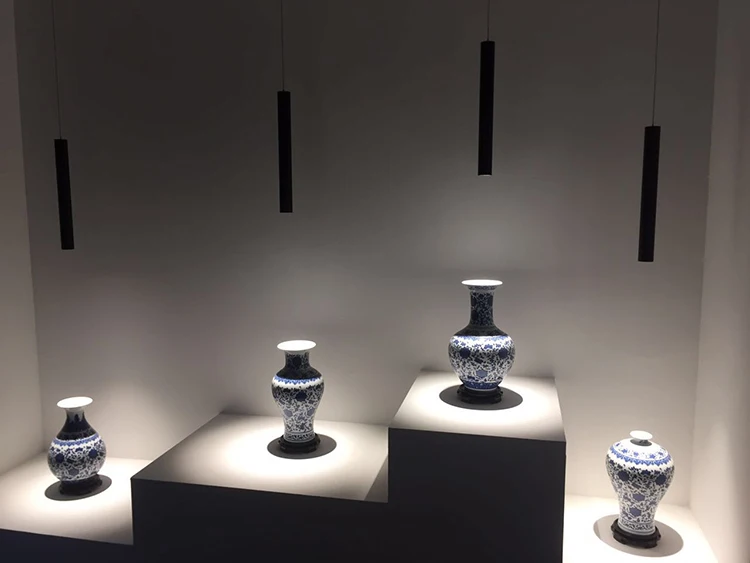 New Dining Room Decorative 7W Modern Ceiling Chandelier Lamp Fixture Cylinder COB LED Pendant Light