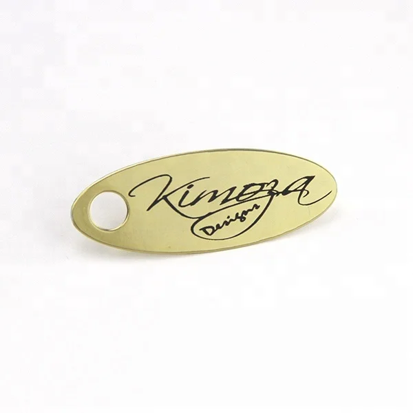 
Metal Furniture sign / Brass name plate, Bronze nameplate 