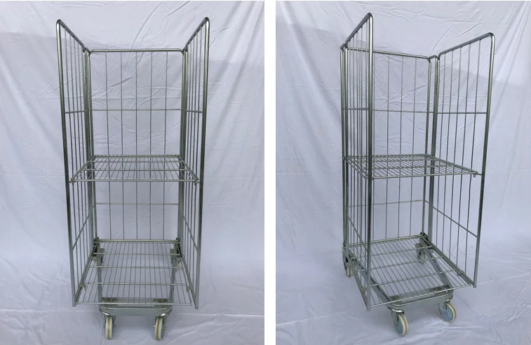 
Linen commercial wire trolleys steel cart 
