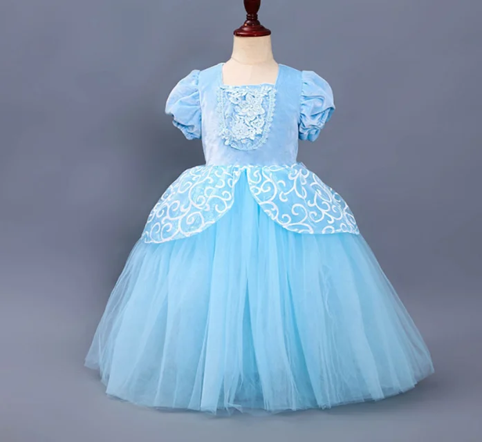 
classic nice party dress frozen elsa girls dresses 