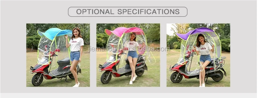 windproof electric bike umbrella scooter bicycle Outdoor Beach Bike Rain electrical bike umbrella