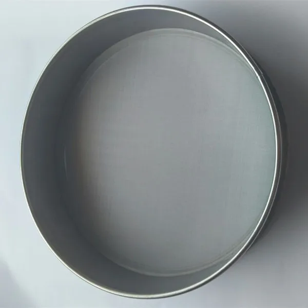 Ultra fine 100 200 Micron Stainless Steel Flour wire filter mesh Test Sieve