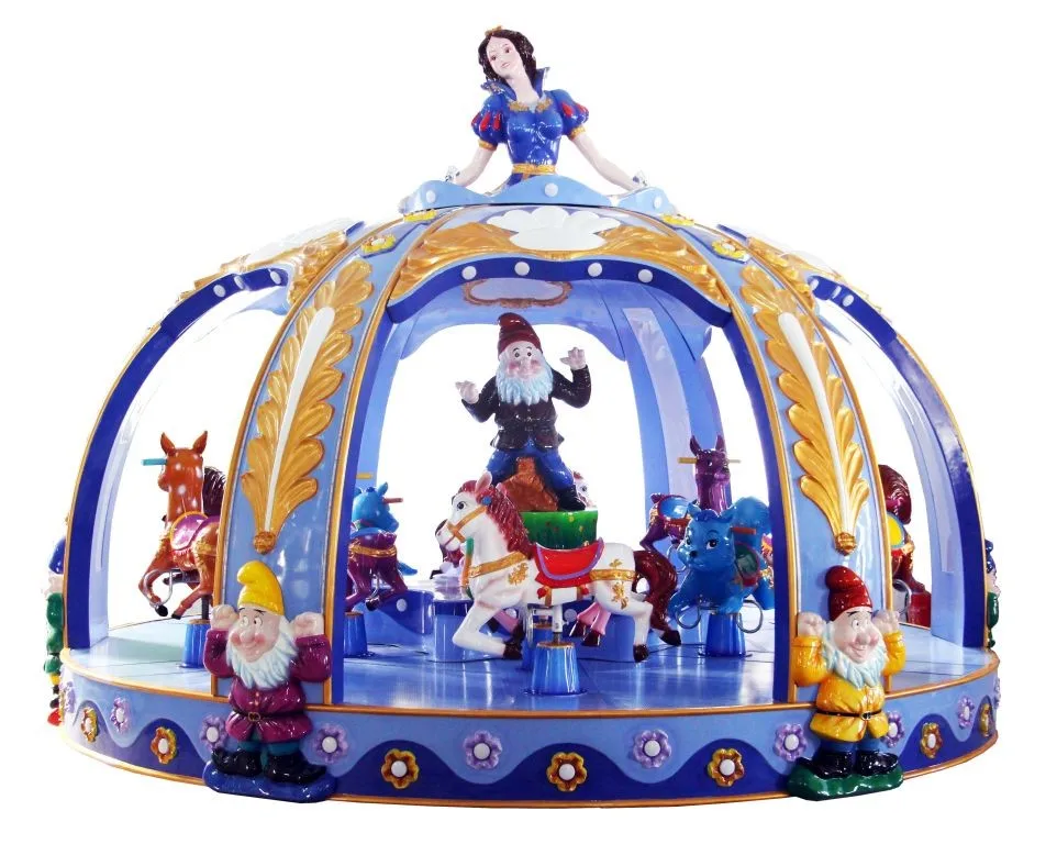 
attractive outdoor playground ride carousel 