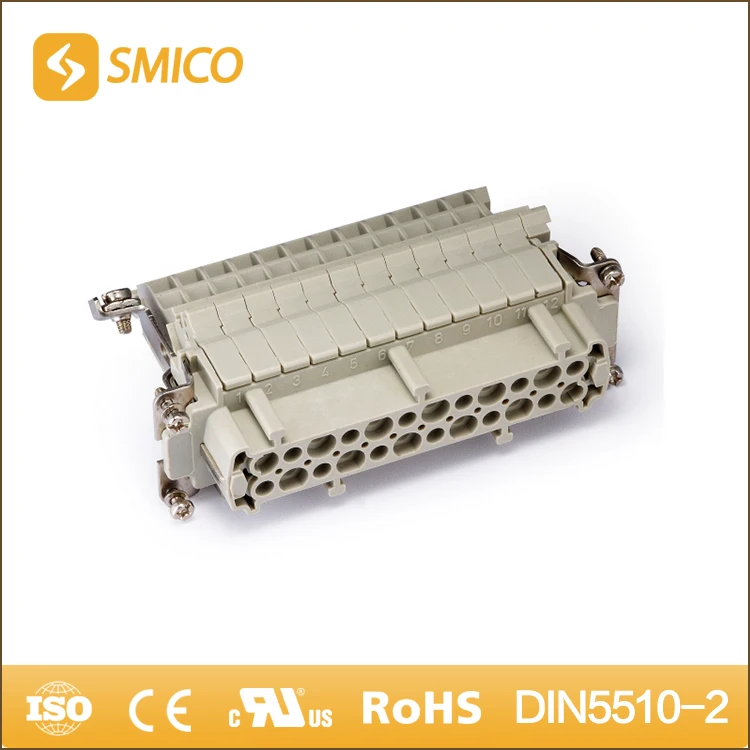 SMICO Товаров На Складе Переборка Монтажа 24 Пен Мульти Контактный Разъем Провода