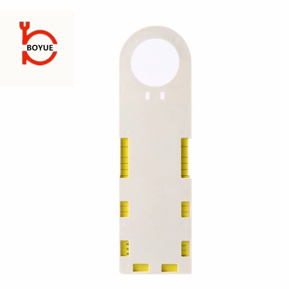 BOYUE high quality plastic scaffolding parts safety lockout tagout  inspection scaffold tag holder