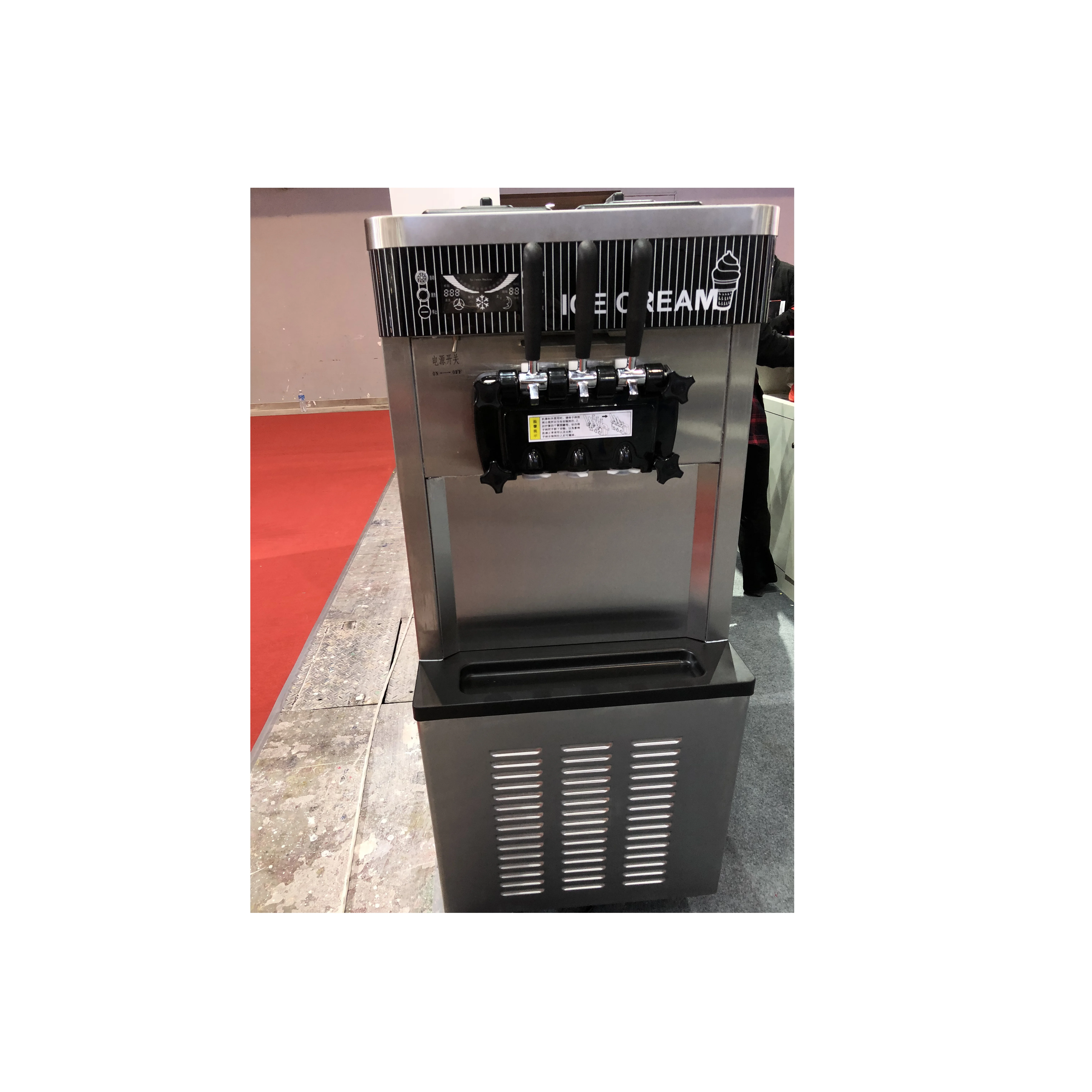 commercial  Stainless steel soft ice cream machine