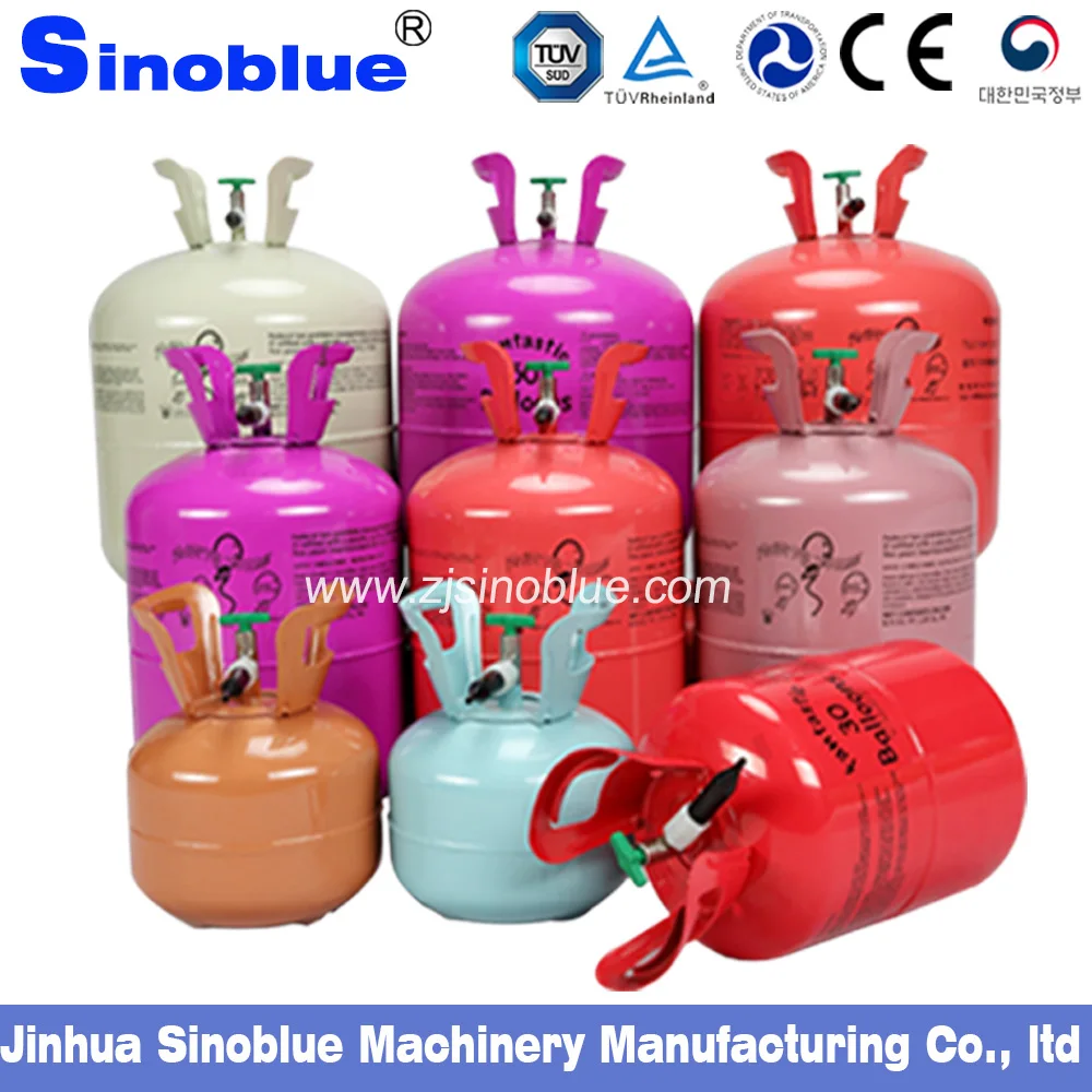 
22.4L Disposable steel helium balloon tank 