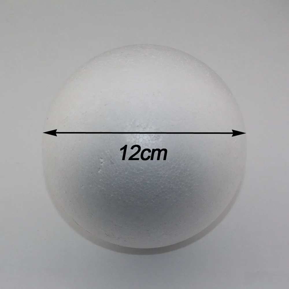 Polystyrene foam  ball for kids Christmas decoration