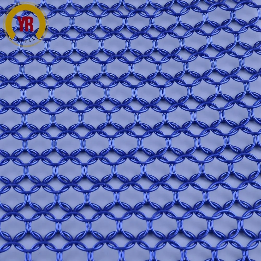 Оптовая продажа, дешевые сетчатые шторы с металлической цепочкой