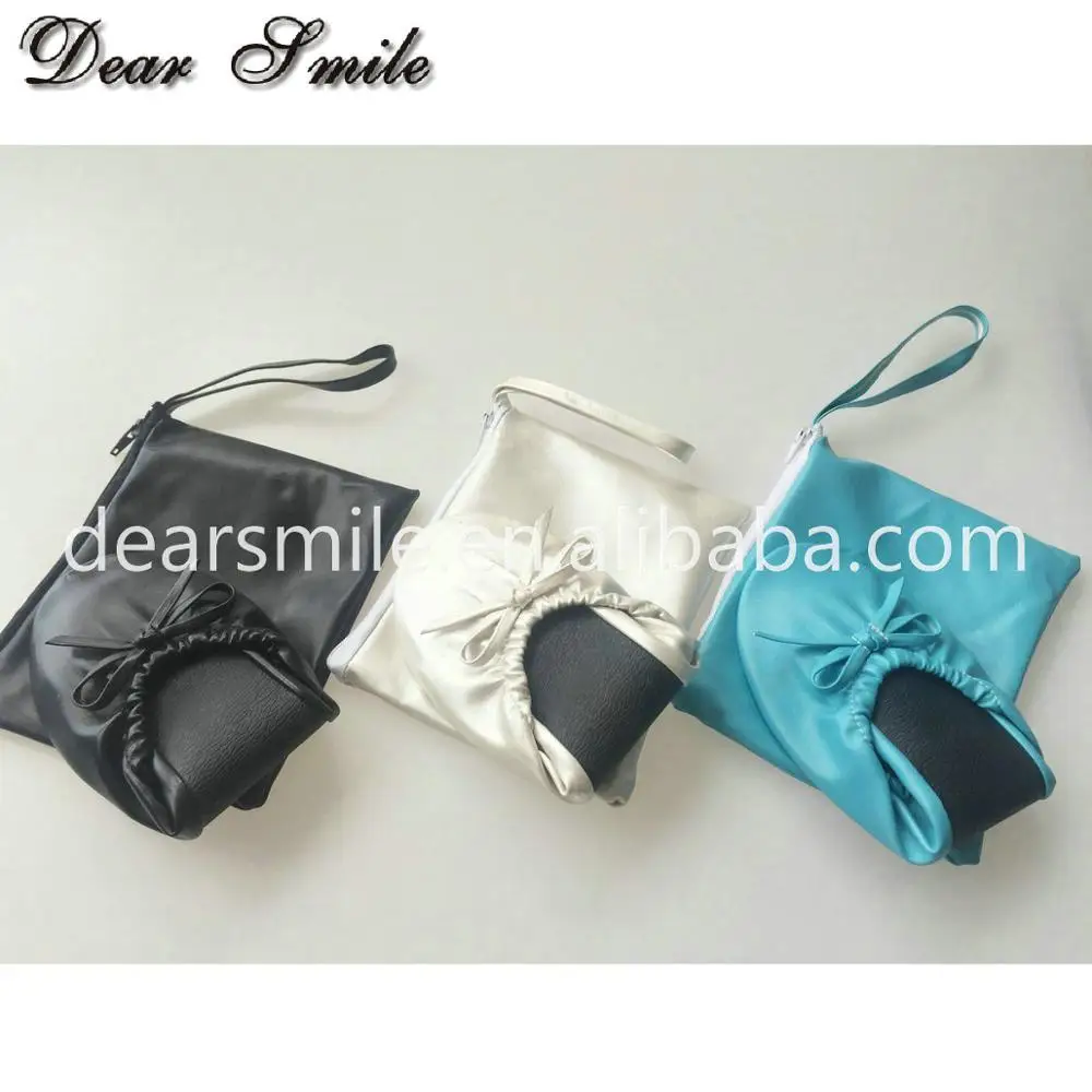 Hot Selling women portable ballet shoes disposable ballet flat shoes online for travel and shopping