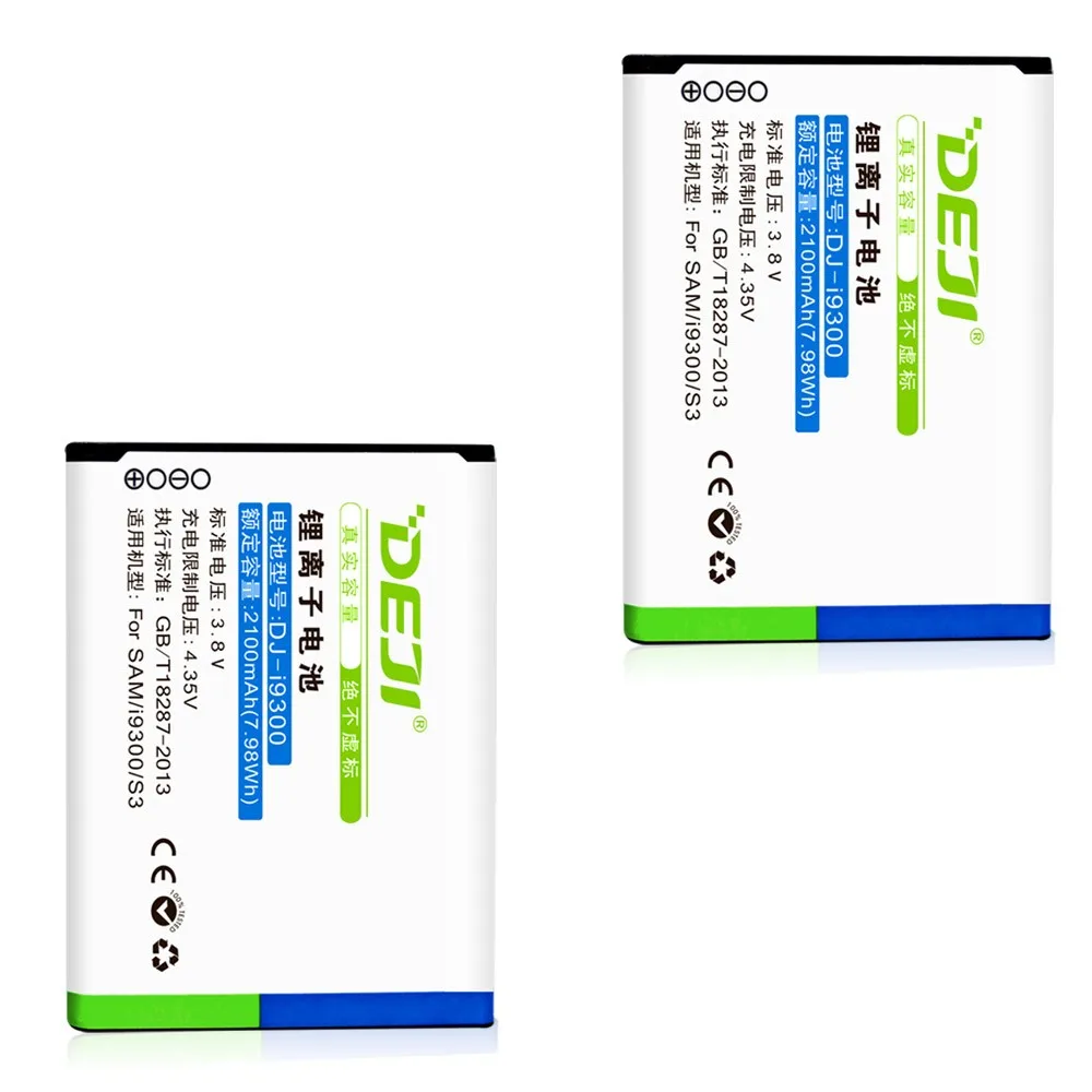 Фабрики китая Супер Качество Батареи Мобильного Телефона д. Б. T18287-2000 Для Samsung Galaxy S3 I9300 батарея мобильного