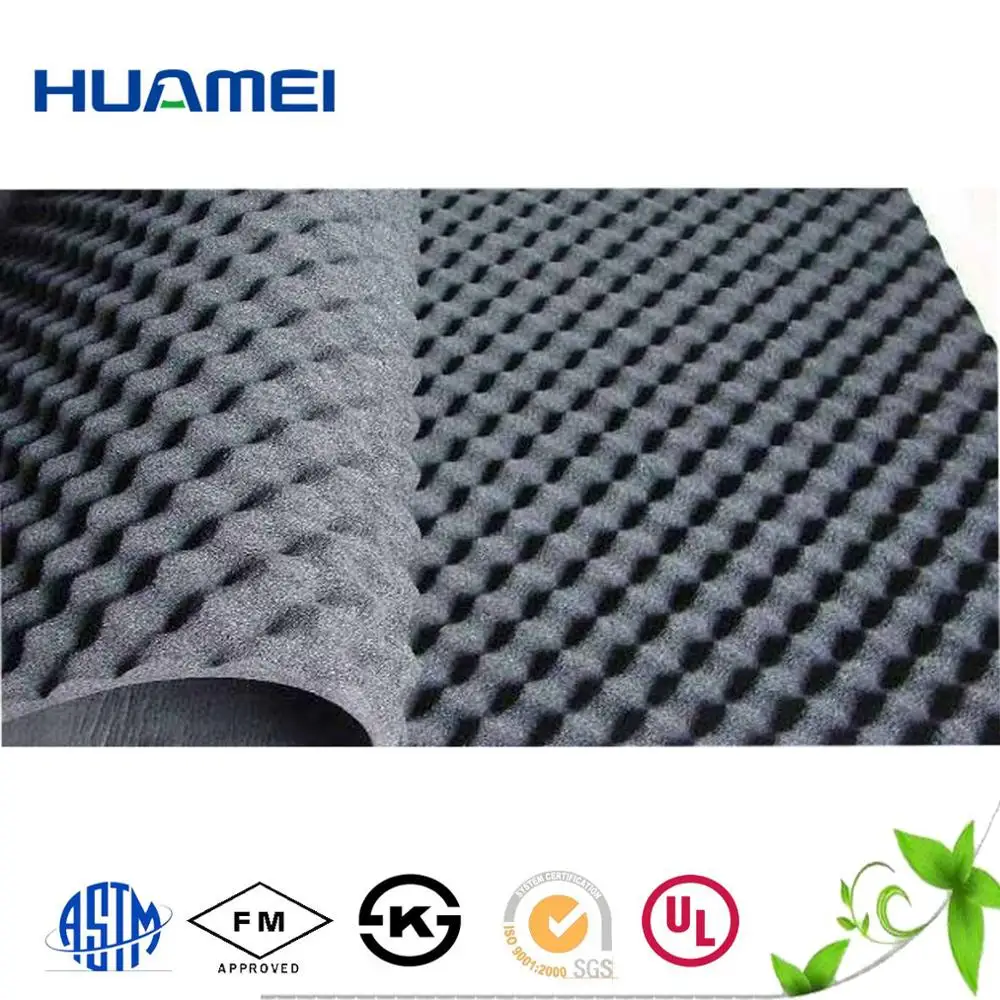 
sound proofing foam egg crate/sound absorbing egg shell PU foam 