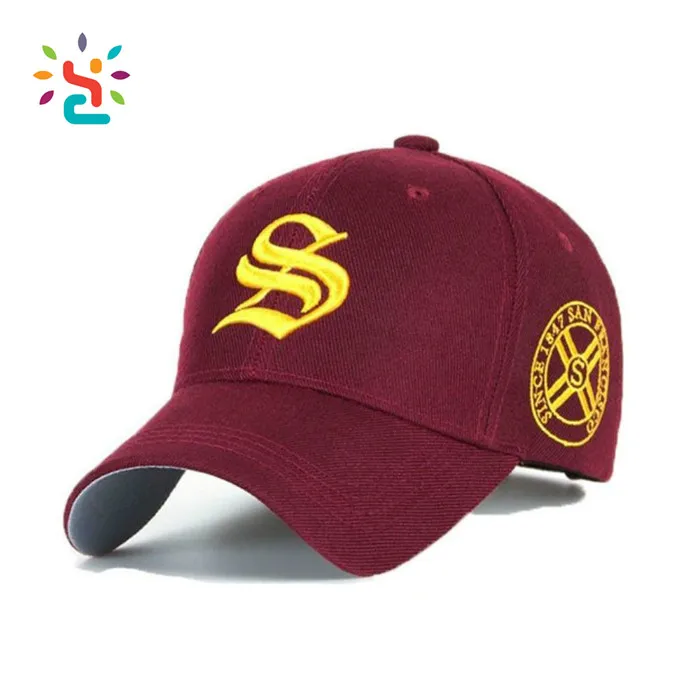 High Quality Baseball Cap Promotional Embroidery Black Sport Baseball Cap Custom New Embroidered Baseball Era Cap
