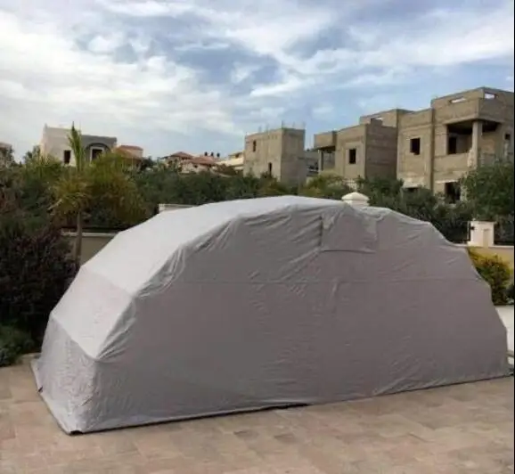 car parking garage steel frame folding car shed car tent