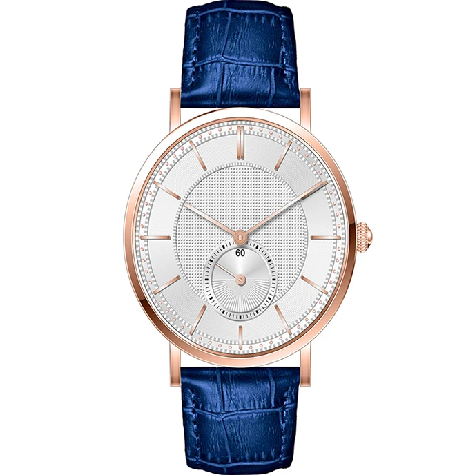 2019 brand luxury automatic watch men genuine leather band dress wristwatch