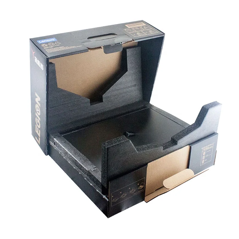 Eco-friendly China Custom Print Laptop Packaging Simple Corrugated Paper Packing Mailing Box