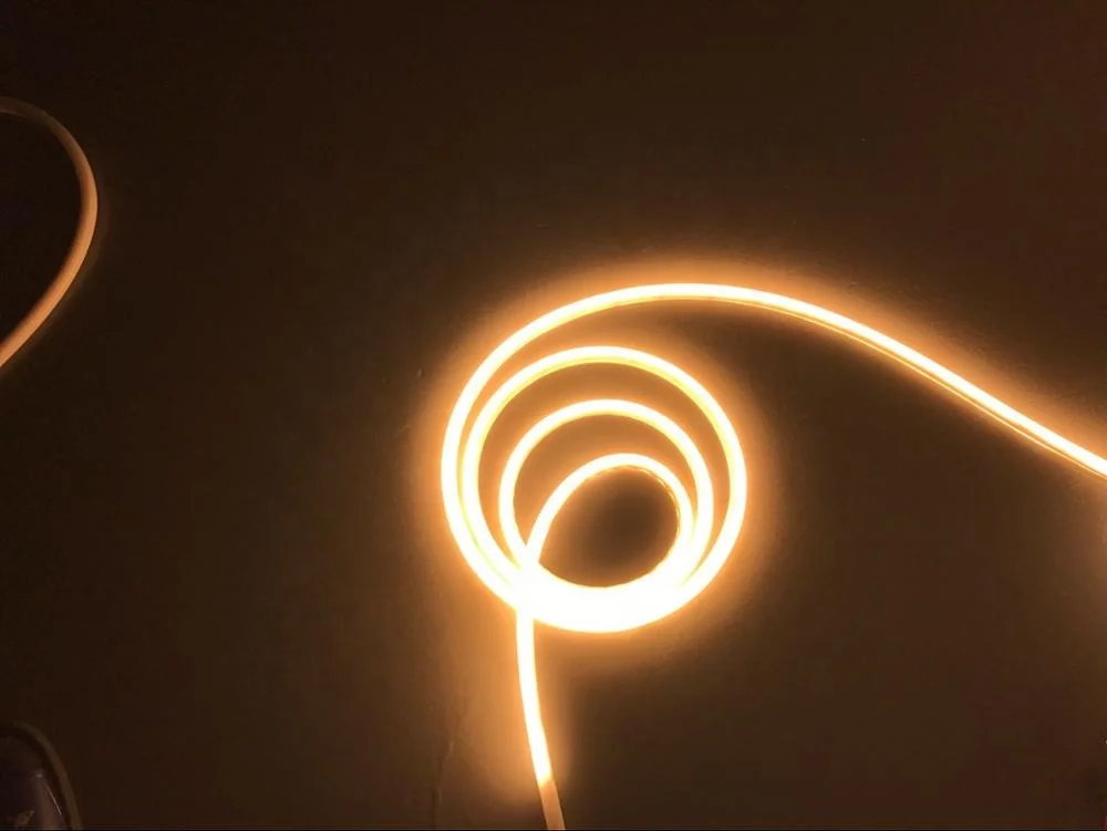 SMD2216 Waterproof SIlicone Tube Neon Led Strip Light Neon Spotless flexible LED strip Lights  CRI>90  No Spots flexible IP67