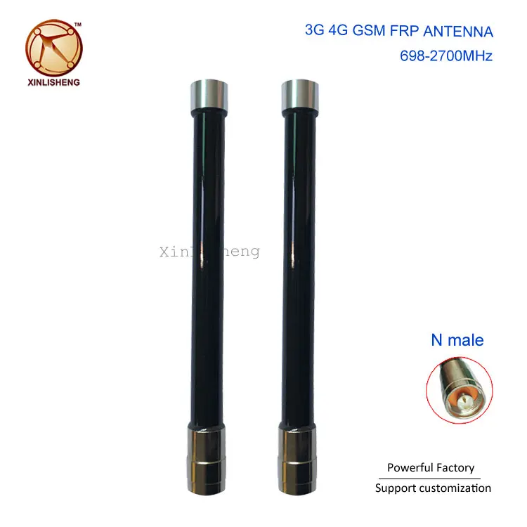 698-2700mhz 4G Outdoor LTE omni base station antenna 50km fiberglass antenna