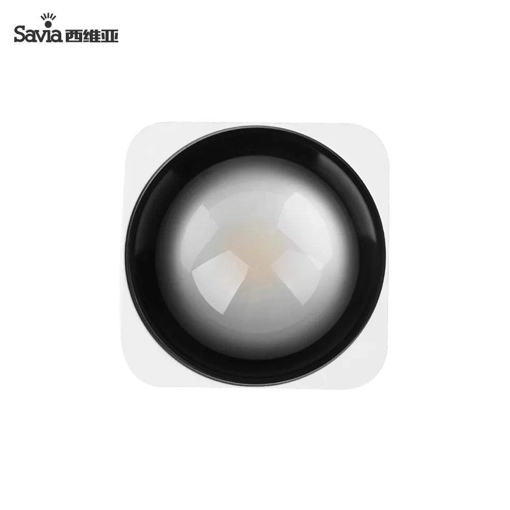 Savia Modern Aluminum 12W Cob Square Surface Mounted Ceilling Fitting Lamp Spotlight LED Downlight For Living Room/Restaurant