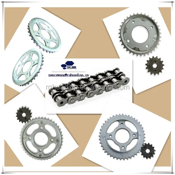 TITAN CG150 Motorcycle Chain and Sprocket Kits for South America