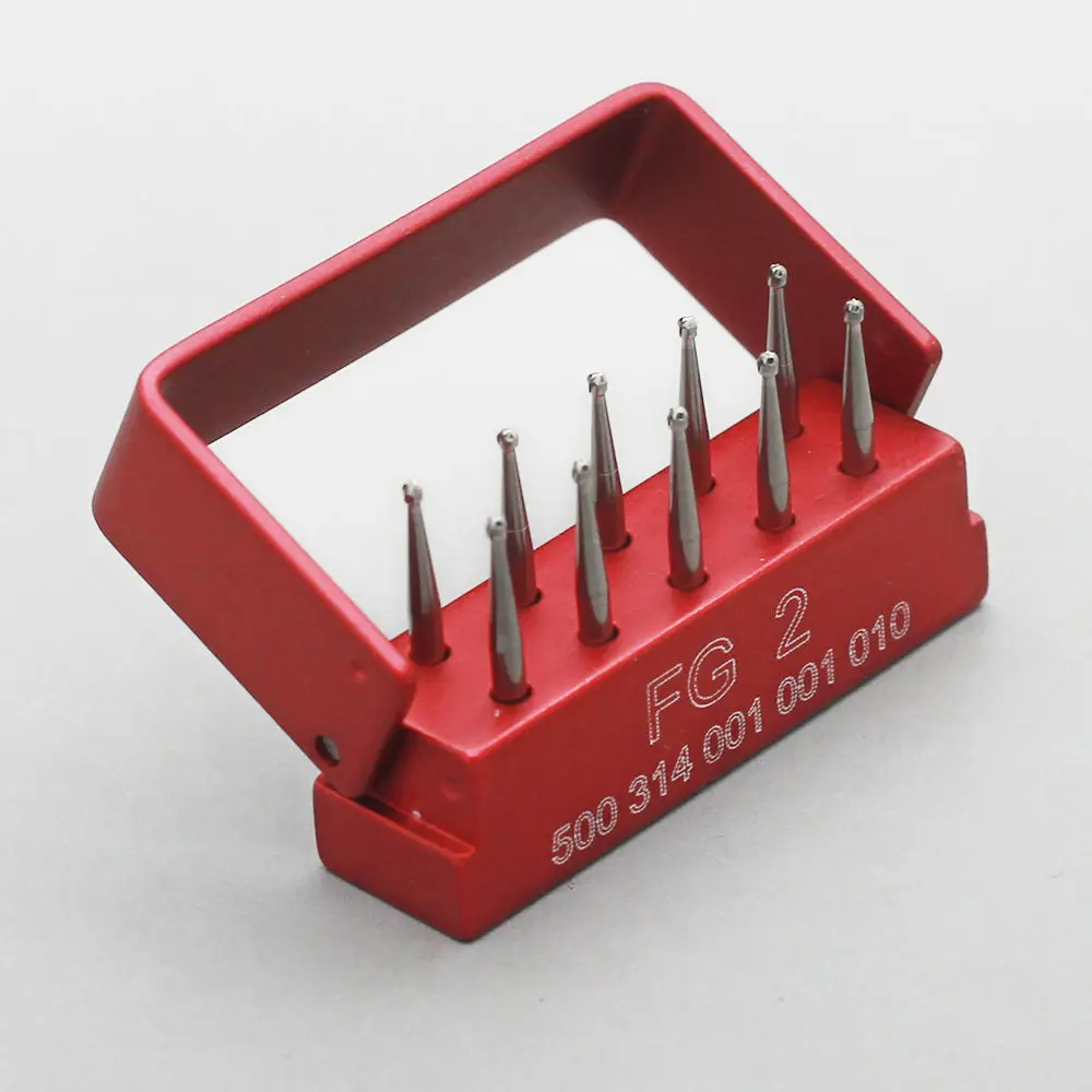 Dental Carbide burs Round FG2# For High speed Handpiece/dental carbide burs