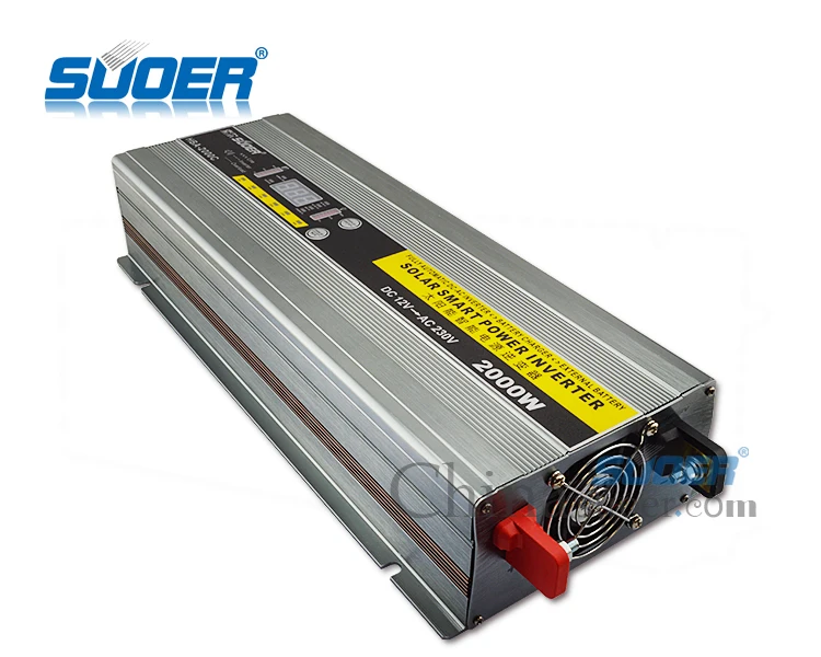 Suoer цена от производителя интеллектуальный цифровой дисплей 2000 Вт солнечная от сетки постоянного тока