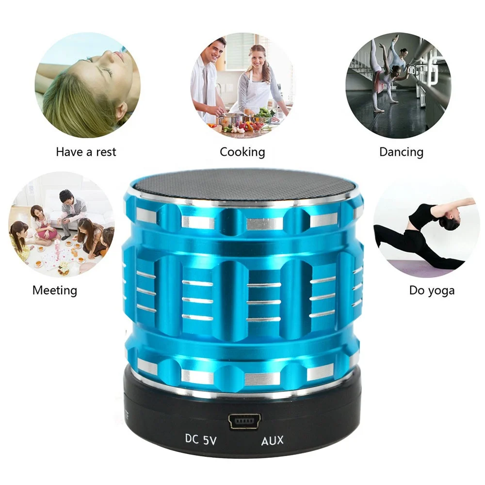 
Wholesale price Custom Logo Universal home mini Portable loud wireless blue tooth S28 speaker 