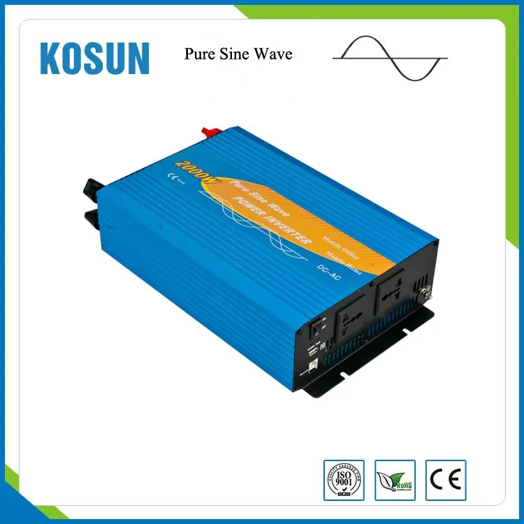 24v 220v 2000w инвертор с высоким качеством для популярного рынка