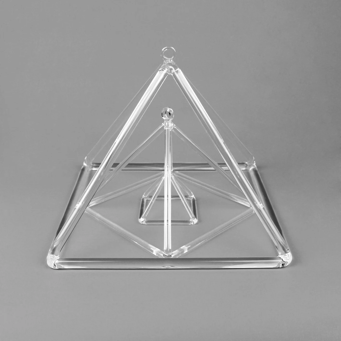 JD Crystal Singing for Healing and Sound Therapy Pyramids Quartz