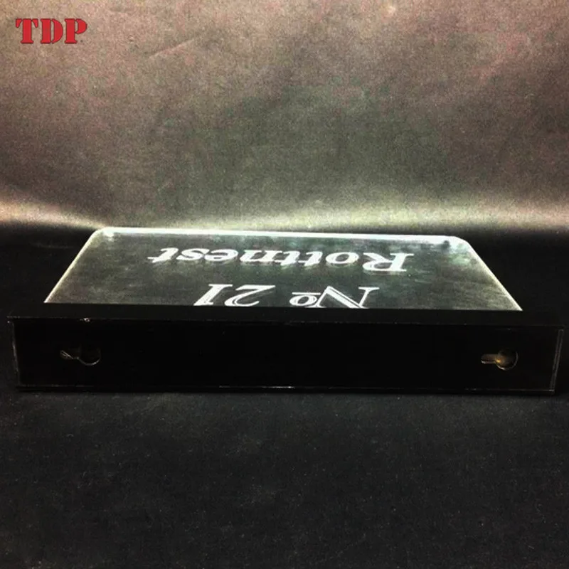 Wholesale Custom Acrylic Led Edge Lit Sign with Advertising Business Logo