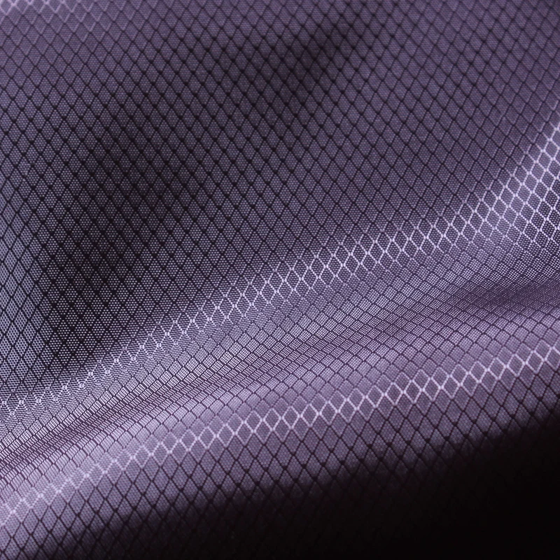 China textile 290t diamond type ripstop polyester taffeta fabric for sports wear
