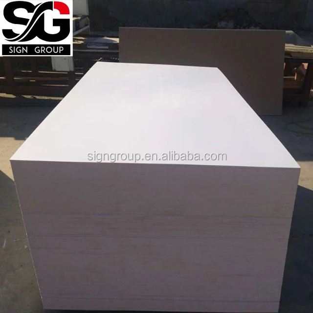 Guangzhou pvc foam sheets 3mm thick PVC free foam forex board