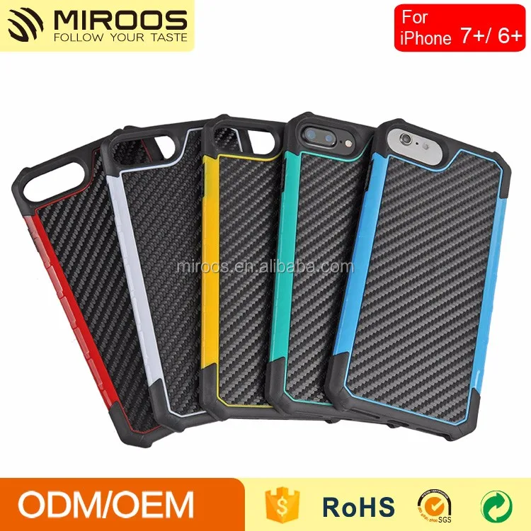 New Carbon Fiber Mobile Phone Case For iPhone 6S 7S Customize Your Logo Cover